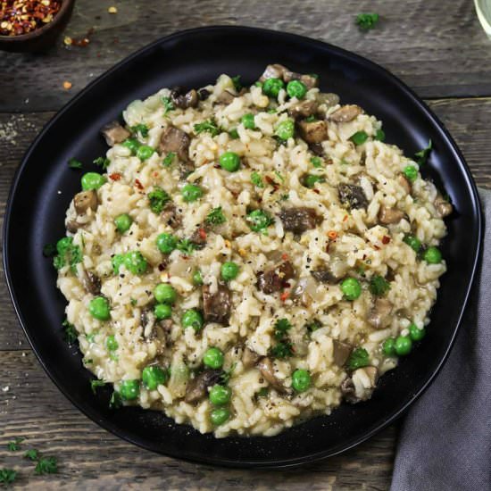 Instant Pot Mushroom Risotto
