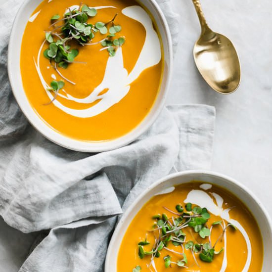 Carrot Ginger Soup