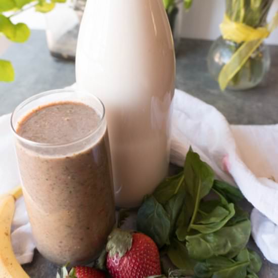 CHOCOLATE STRAWBERRY SMOOTHIE