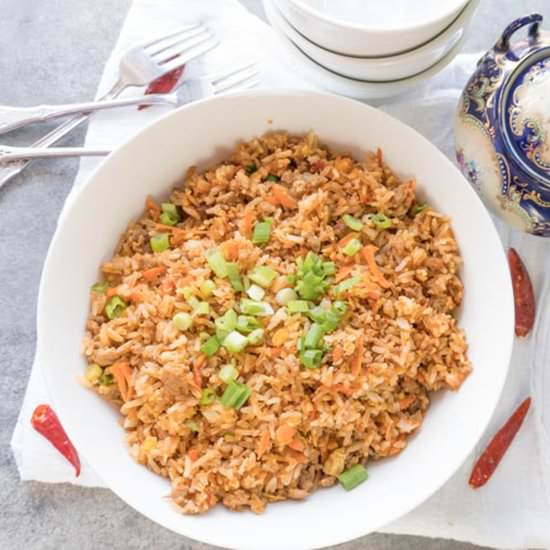 EASY CHICKEN FRIED RICE