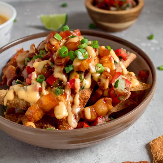 Korean Pork Belly Nachos