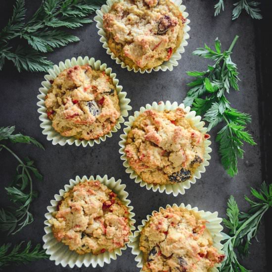 paleo cardamom carrot muffins