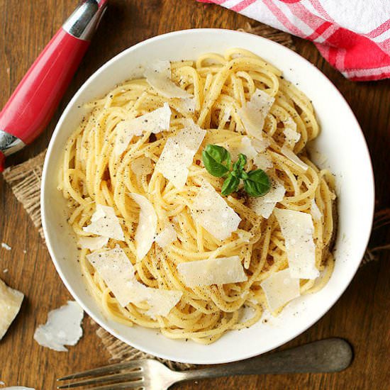 Spaghetti Cacio e Pepe