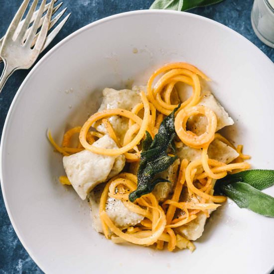 Ricotta Gnocchi + Sage Brown Butter