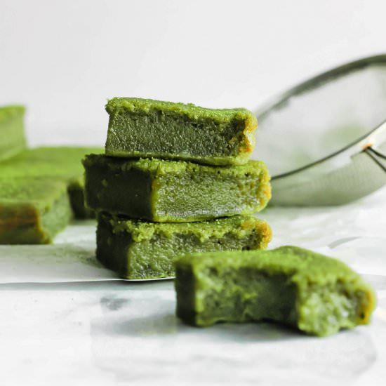 Matcha Brownie Mochi (Brochi)