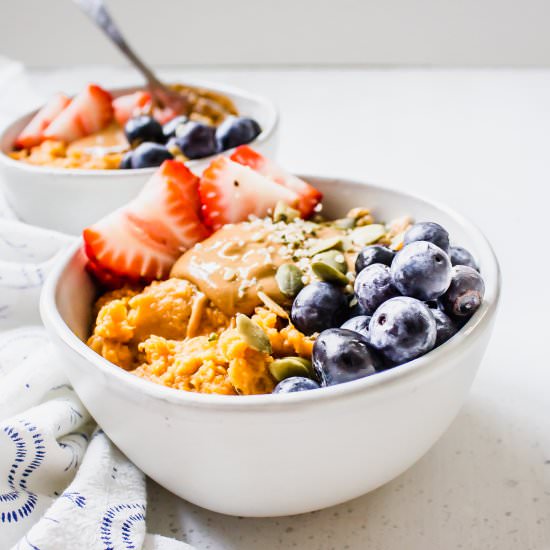 Sweet Potato Breakfast Bowls