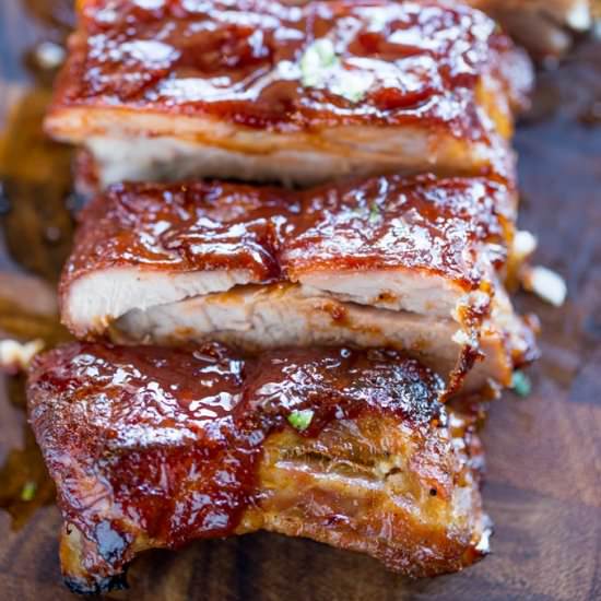 Slow Cooker Barbecue Ribs