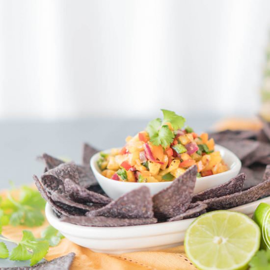 Grilled Pineapple Salsa