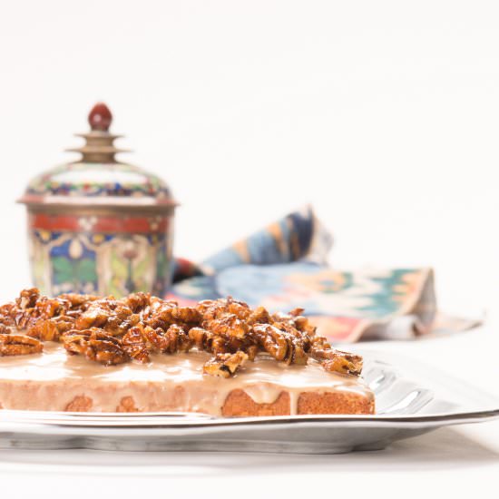 Pomegranate Molasses Butter Cake
