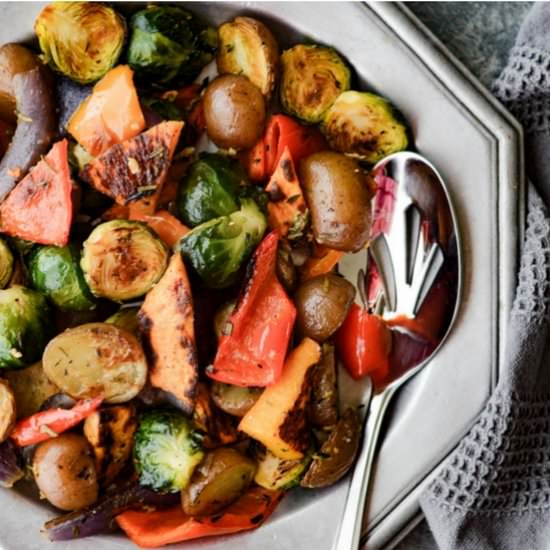 Roasted Veggies with Herbs