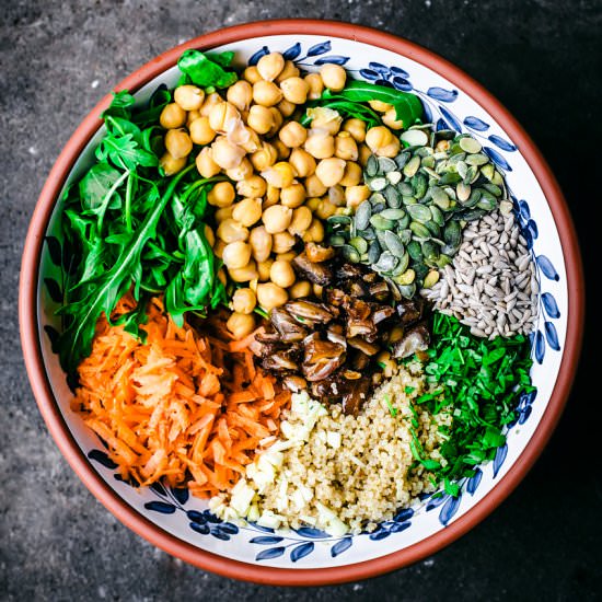 Moroccan Quinoa & Carrot Salad