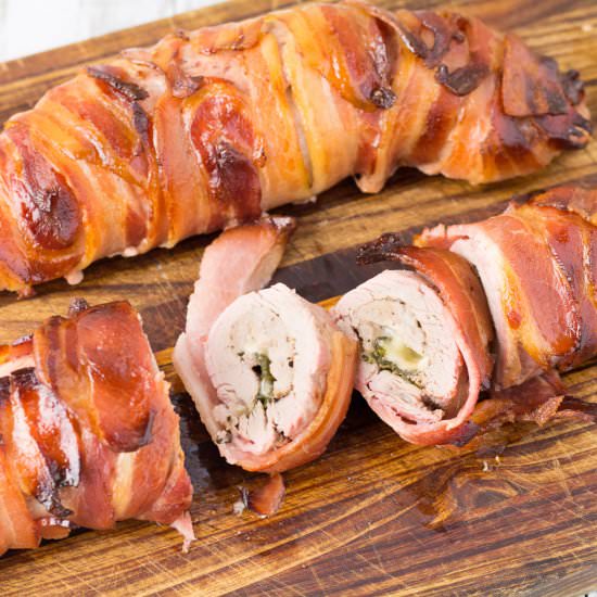 Bacon Wrapped Pork Tenderloin