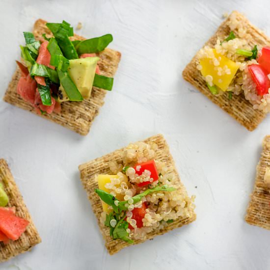 Easy Triscuit Cracker Appetizers
