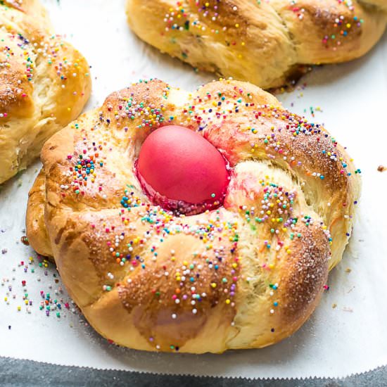 Greek Braided Easter Bread