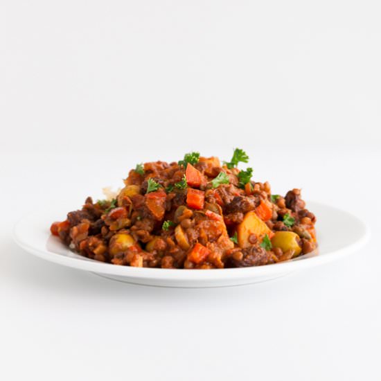Vegan Cuban Picadillo