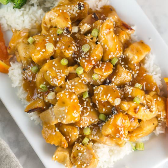 Instant Pot Orange Chicken