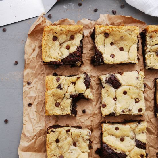 GF Vegan Brookies