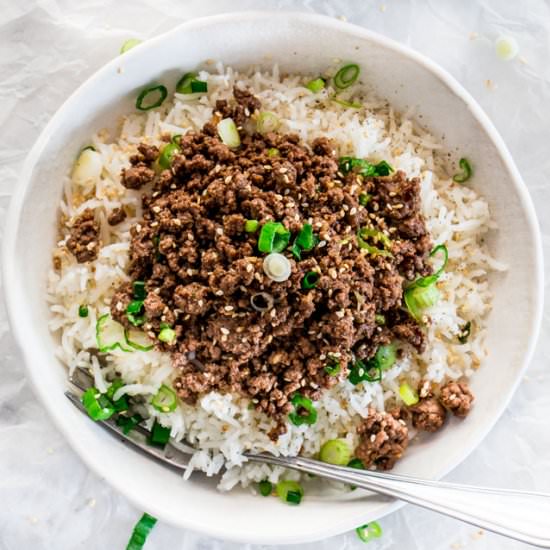 Korean Beef Rice Bowls – Jo Cooks