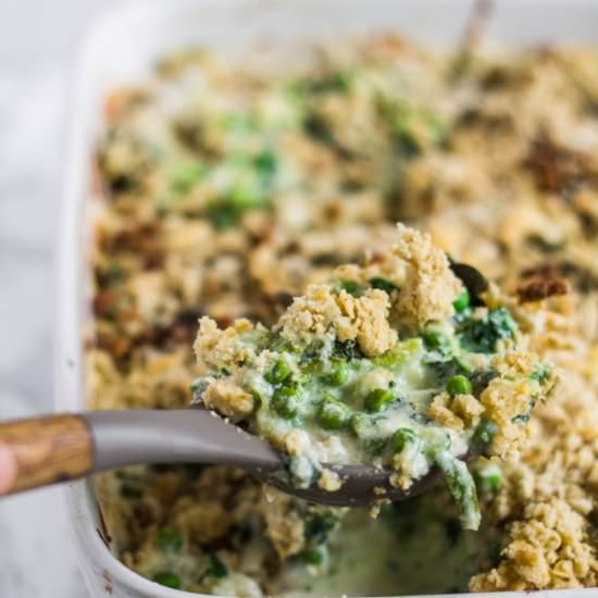 Green Vegetable Crumble