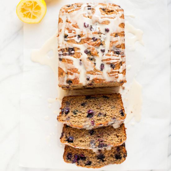 Wild Blueberry Banana Bread
