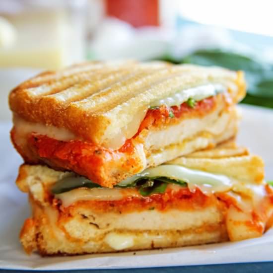 Chicken Parmesan Grilled Cheese