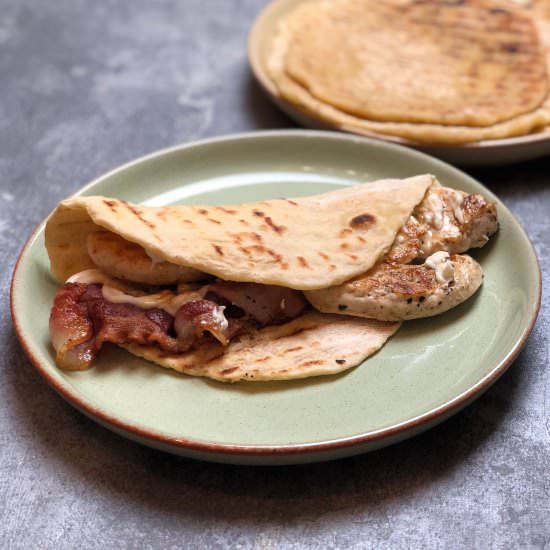 Nate’s Wrapable Yeastless Flatbread