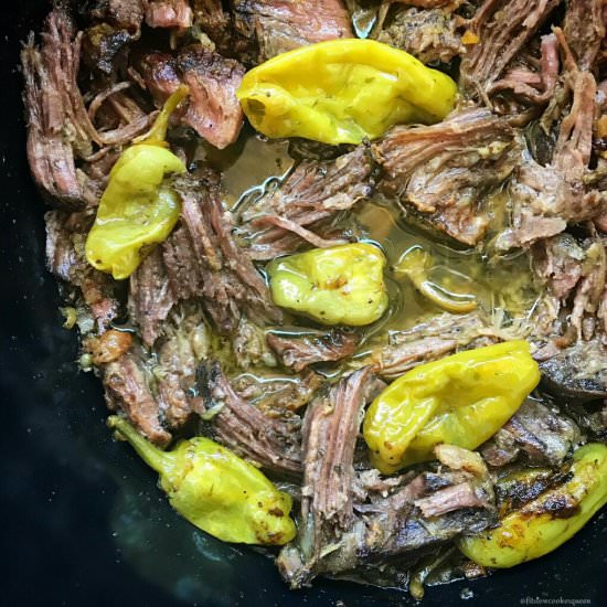 SLOW COOKER MISSISSIPPI ROAST
