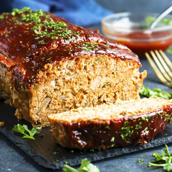Paleo Ground Turkey Meatloaf