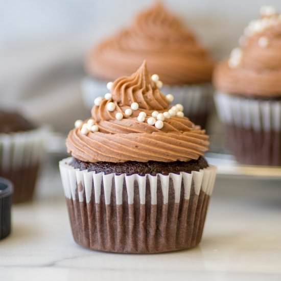 Easy Gluten-Free Chocolate Cupcakes