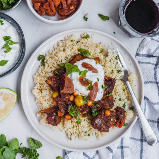 Moroccan Lamb Tagine (Tajine)