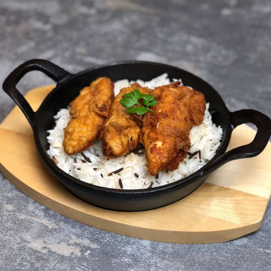 Nate’s Fried Curry Breaded Chicken