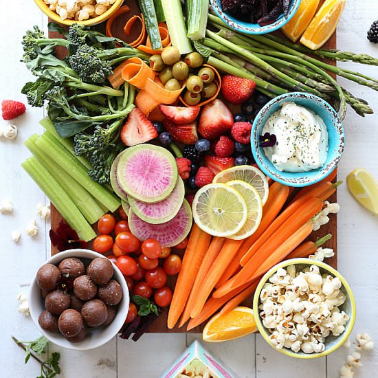Healthy Snacks Party Platter