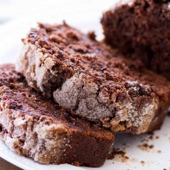 Double Chocolate Zucchini Bread