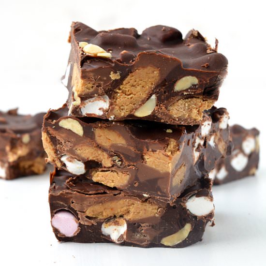 Peanut Butter Rocky Road