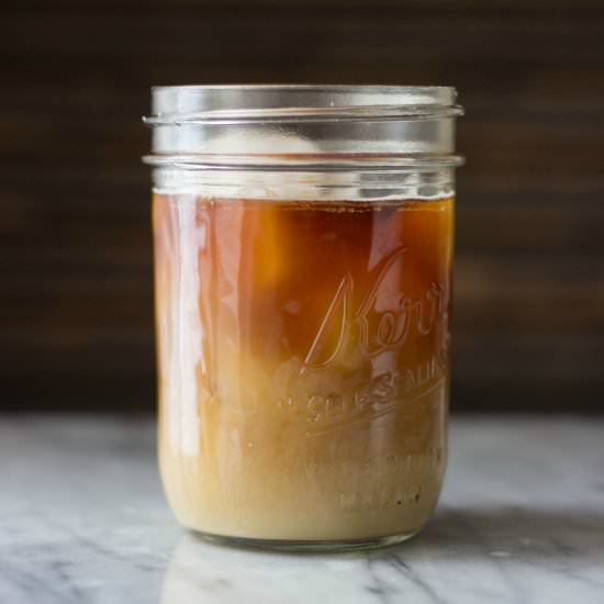 Coconut Caramel Cold Brew Coffee