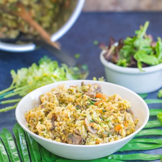Wild Rice Blend With Mushrooms