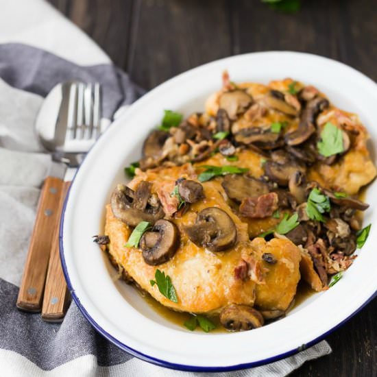 Instant Pot Chicken Marsala