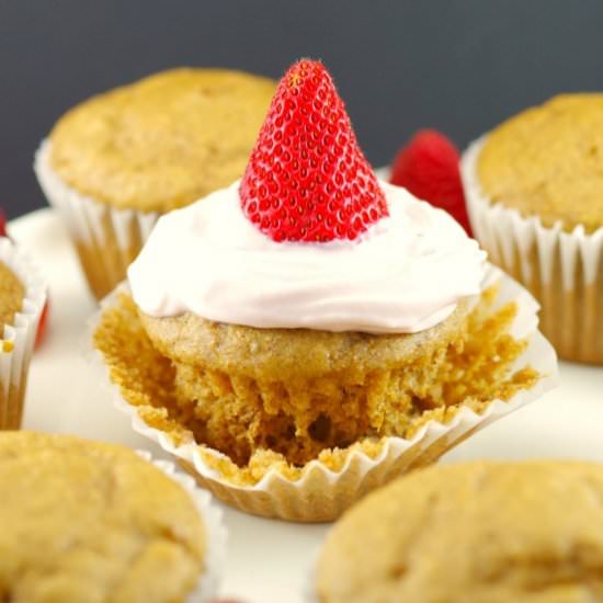 Gingerbread Pancake Cupcake