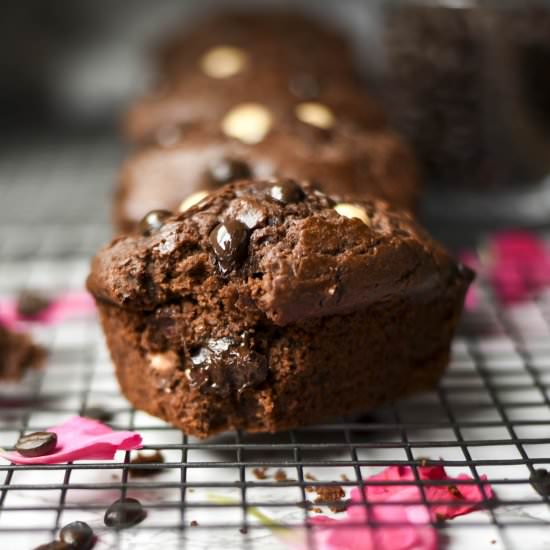Dark Chocolate Espresso Cakes