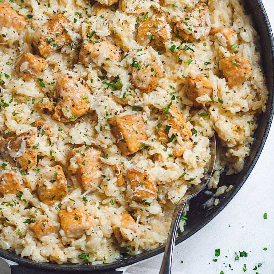 One-Pan Chicken and Rice