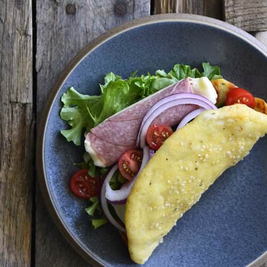 Wrap-Style Soft Tortilla Flatbread