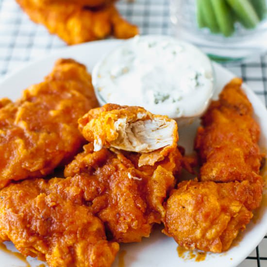 Crispy Buffalo Chicken Tenders