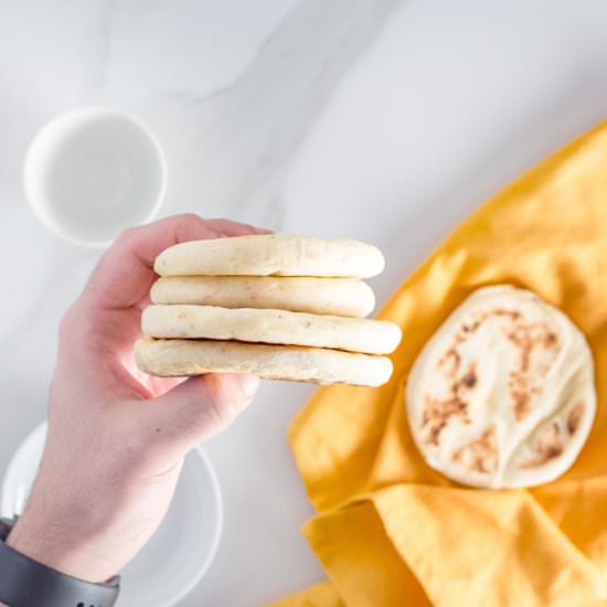 Batbout – Moroccan Style Pita