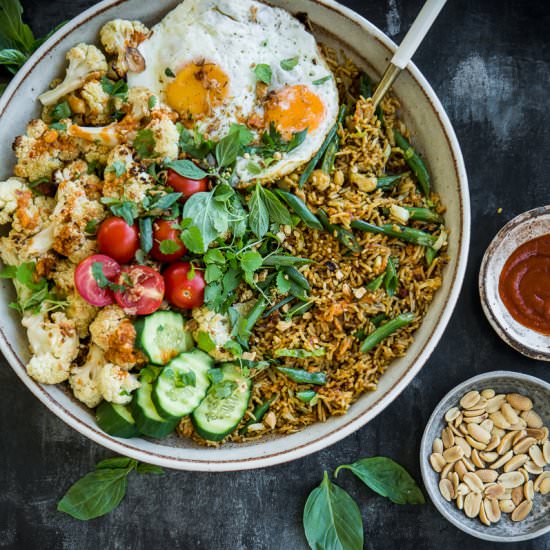 Roasted Cauliflower Nasi Goreng