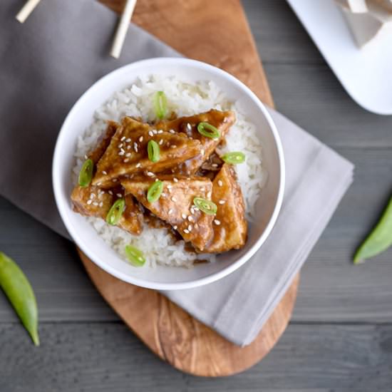 Crispy Sesame Tofu