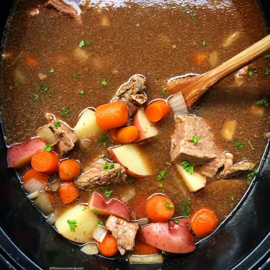 Slow Cooker Guinness Irish Stew