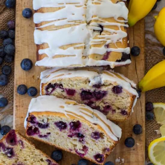Blueberry Banana Bread