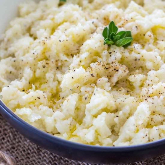 Instant Pot Mashed Cauliflower