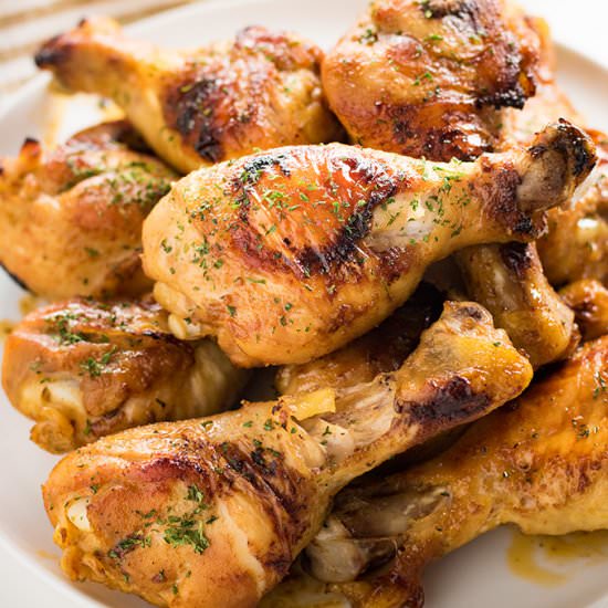 Easy Baked Chicken Drumsticks