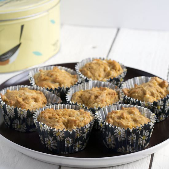 Sweet potato and cheese muffins